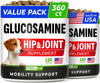 Advanced Glucosamine for Dogs, Chondroitin &amp; MSM Hip Joint Supplement Chews