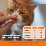Pet Honesty Vet Backed Senior Cat Joint Supplement, Chicken, 900ct Chews