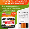 Senior Advanced Glucosamine for Dogs, Chondroitin Hip Joint Supplement Chew