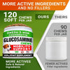 Advanced Glucosamine for Dogs, Chondroitin &amp; MSM Hip Joint Supplement Chews