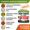 Advanced Joint Hemp Chews for Dogs Mobility - Hip &amp; Joint Pain Relief Chews