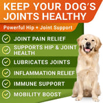 Advanced Joint Hemp Chews for Dogs Mobility - Hip &amp; Joint Pain Relief Chews
