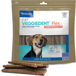 C.E.T. Veggiedent Fr3sh &amp; Flex Plaque and Tartar Control Chew for Dogs, M