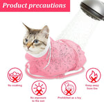 Cat Bathing Bag Anti Scratch Grooming Shower Washing Bag for Nail Trimming