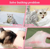 Cat Bathing Bag Anti Scratch Grooming Shower Washing Bag for Nail Trimming