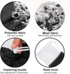 Cat Bathing Bag, Breathable Mesh Cat Shower Bag Anti Scratch Adjustable Grooming Washing Bag for Nail Trimming Soft Polyester