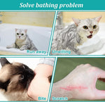 Cat Bathing Bag, Washing Grooming Shower Bag Anti Scratch for Nail Trimming