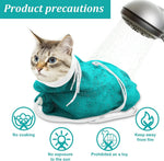 Cat Bathing Bag, Washing Grooming Shower Bag Anti Scratch for Nail Trimming