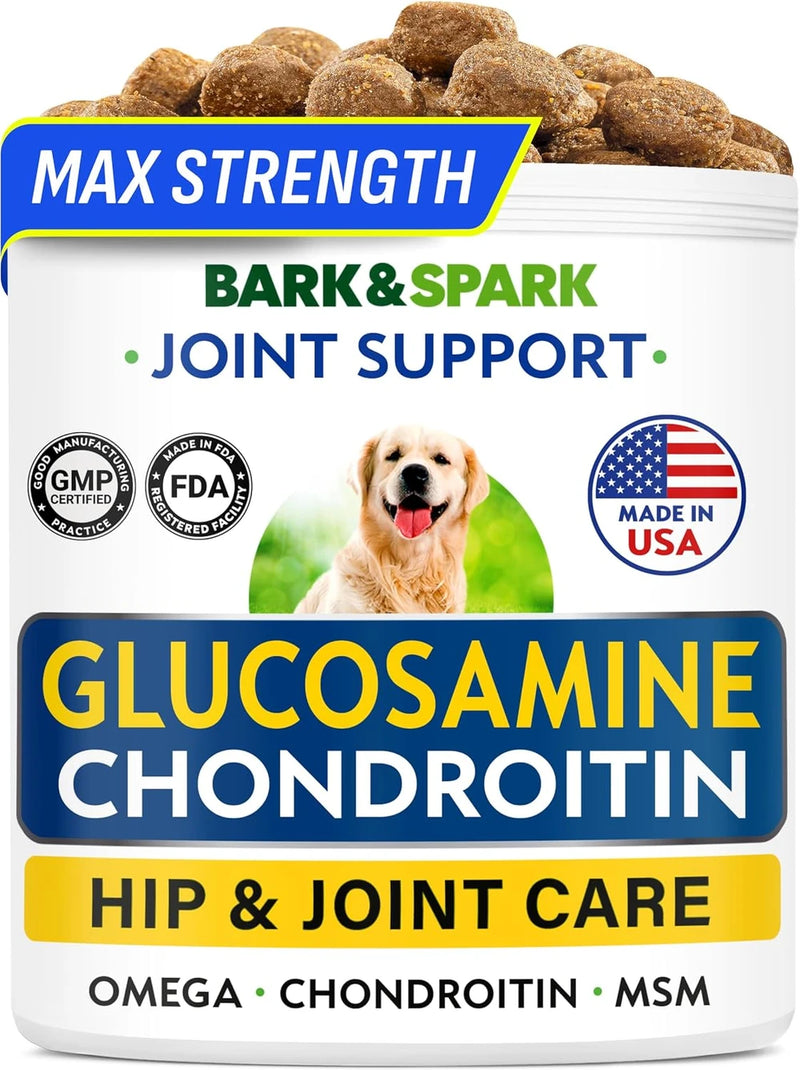 Advanced Glucosamine for Dogs, Chondroitin&amp;MSM Hip Joint Supplement Treats