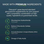 Nutramax Dasuquin Joint Health Supplement for Cats - With Glucosamine, Chondroitin, ASU, Boswellia Serrata Extract, Green Tea Extract, and Omega-3, 84 Soft Chews