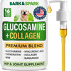 Liquid Glucosamine &amp; Collagen for Dogs, Hip Joint Supplement, Mobility Aid