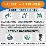Liquid Glucosamine &amp; Collagen for Dogs, Hip Joint Supplement, Mobility Aid