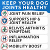 Liquid Glucosamine &amp; Collagen for Dogs, Hip Joint Supplement, Mobility Aid