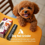 Electric Dog Nail Grinder: Upgraded 5-Speed Quiet Dog Nail Trimmer-Safe Painless Nail File for Claw Trimming &amp; Grooming Care at Home for Dogs &amp; Cats