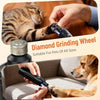 Electric Dog Nail Grinder: Upgraded 5-Speed Quiet Dog Nail Trimmer-Safe Painless Nail File for Claw Trimming &amp; Grooming Care at Home for Dogs &amp; Cats