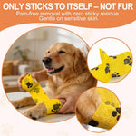 6 Rolls Vet Wrap Cohesive Bandage, Self Adhesive