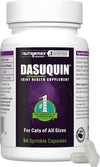 Nutramax Laboratories Dasuquin Joint Health Supplement for Cats - With Glucosamine, Chondroitin, ASU, Boswellia Serrata Extract, and Green Tea Extract, 84 Capsules
