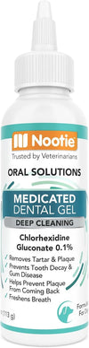 Nootie Medicated Dental Gel for Dogs with Chlorhexidine