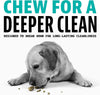 Dinovite Daily Dental Chews for Small Dogs, Freshens Breath, Mint, 30 Count