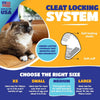 Soft Claws Nail Caps for Medium Cats, 40 Caps, Clear