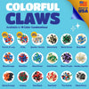Soft Claws Nail Caps for Medium Cats, 40 Caps, Clear