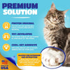Soft Claws Nail Caps for Medium Cats, 40 Caps, Clear