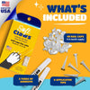 Soft Claws Nail Caps for Medium Cats, 40 Caps, Clear