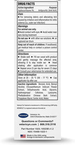Vetericyn Triple-Action Dog Ear Treatment, Ear Drops with 1% Hydrocortisone