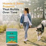 MYOS Muscle &amp; Joint Dog Supplement - Hip &amp; Joint Support Powder - 396g
