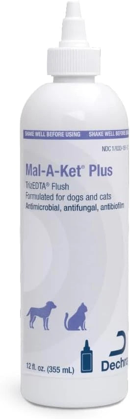 Mal-A-Ket Plus TrizEDTA Flush for Dogs and Cats, 12 oz