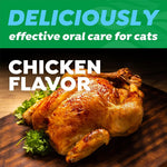 TropiClean Fresh Breath Cat Toothbrush and Toothpaste Kit, Easy Dental Care