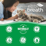 TropiClean Fresh Breath Cat Toothbrush and Toothpaste Kit, Easy Dental Care