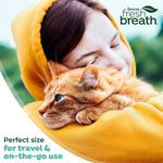 TropiClean Fresh Breath Drops for Cats, Cat Breath Freshener, 2.2oz