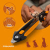Fiskars Pet Large Nail Clippers, Cat and Dog Trimmers for Grooming, 5.75"