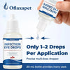 Dog Eye Drops | Dog Eye Infection Treatment | Flush Irritants &amp; Reduce Redness, Watering &amp; Discharge | Sterile Solution with Easy | Apply Dropper for Daily Use | 0.68 fl oz (20 mL)