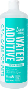 SKOUT'S HONOR Fresher Breath Water Additive for Dogs and Cats, 32 oz