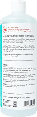 SKOUT'S HONOR Fresher Breath Water Additive for Dogs and Cats, 32 oz