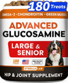 STRELLALAB Advanced Glucosamine for Dogs, Collagen&amp;Green Lipped Mussel