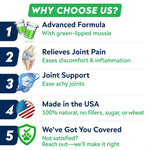 STRELLALAB Advanced Glucosamine for Dogs, Collagen&amp;Green Lipped Mussel