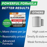 STRELLALAB Advanced Glucosamine for Dogs, Collagen&amp;Green Lipped Mussel