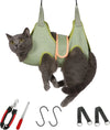 Guzekier Cat Grooming Hammock Harness for Cats, Cat Nail Clipper