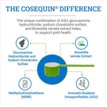 Nutramax Cosequin ASU Joint Health Supplement for Horses - Powder with Glucosamine, Chondroitin, ASU, and MSM, 500 Grams