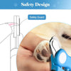 Swihauk Heavy Duty Dog Nail Clippers and Trimmers, Professional Pet Nail Clippers with Nail File for Dogs Cats Small Animal, Claw Clippers with Safety Guard to Prevent Over-Cutting, Blue
