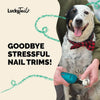 LuckyTail Dog Nail Grinder, Whisper-Quiet, Low-Vibration Trimmer with Light