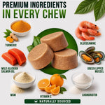 Glucosamine Hip &amp; Joint Supplement for Dogs - Chews with Chondroitin &amp; MSM