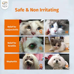 Eye Drops for Eye Infection Treatment, Soothe Infection Allergy, Relieve Dry Eyes &amp; Red Eye，Eye Cleaner and Tear Stain Remover for Dogs and Cats | 10 ml 0.33 FL OZ (1 Bottle)