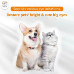 Eye Drops for Eye Infection Treatment, Soothe Infection Allergy, Relieve Dry Eyes &amp; Red Eye，Eye Cleaner and Tear Stain Remover for Dogs and Cats | 10 ml 0.33 FL OZ (1 Bottle)