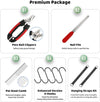 Guzekier Pet Dog Grooming Hammock Harness for Cats &amp; Dogs, Dog Sling for Grooming, Dog Hammock Restraint Bag with Nail Clippers/Trimmer, Nail File, Pet Comb,Ear/Eye Care