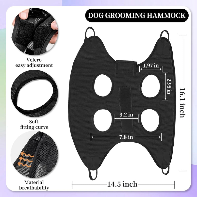PatiencET Cat Grooming Hammock Kit