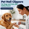 Formit Crafts Ocean Plastic Pet Nail Clippers for Cats and Small Dogs - Professional Stainless Steel Dog Nail Trimmer, Handles Made from Recycled Ocean-Bound Plastic,Color Gray